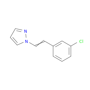 3-(4-氯苯乙烯基)-1H-吡唑