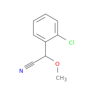 2-(2-chlorophenyl)-2-methoxyacetonitrile