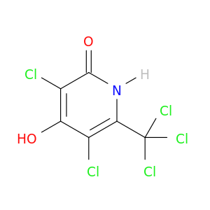 2(1H)-Pyridinone, 3,5-dichloro-4-hydroxy-6-(trichloromethyl)-