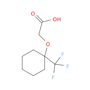 2-{[1-(Trifluoromethyl)cyclohexyl]oxy}acetic Acid