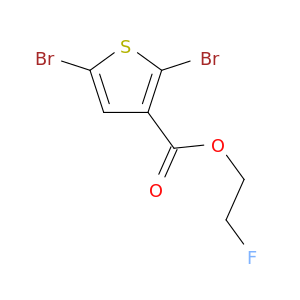 3-噻吩甲酸2,5-二溴-2-氟乙酯