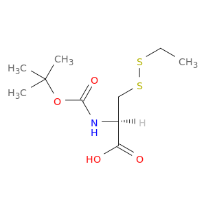 L-Alanine, N-[(1,1-dimethylethoxy)carbonyl]-3-(ethyldithio)-