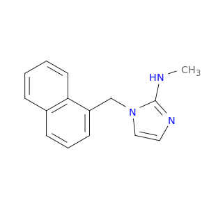 1H-Imidazol-2-amine, N-methyl-1-(1-naphthalenylmethyl)-