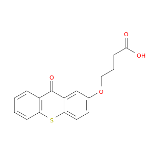 Butanoic acid, 4-[(9-oxo-9H-thioxanthen-2-yl)oxy]-