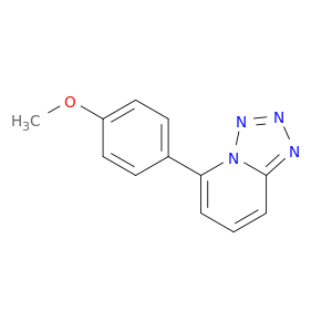 Tetrazolo[1,5-a]pyridine, 5-(4-methoxyphenyl)-