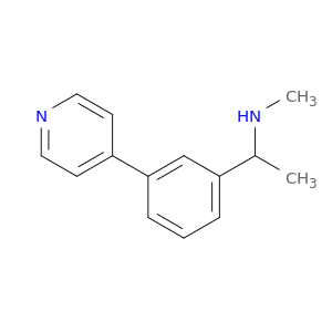 methyl({1-[3-(pyridin-4-yl)phenyl]ethyl})amine