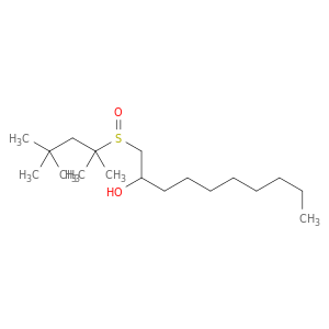 2-Decanol, 1-[(1,1,3,3-tetramethylbutyl)sulfinyl]-