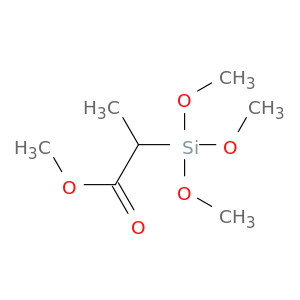 丙酸,2-(三甲氧基甲硅烷基)-,甲酯