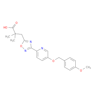 3-(3-(5-((4-Methoxybenzyl)oxy)pyridin-2-yl)-1,2,4-oxadiazol-5-yl)-2,2-dimethylpropanoic acid