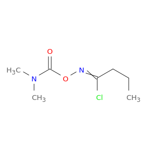 Butanimidoyl chloride,N-[[(dimethylamino)carbonyl]oxy]-