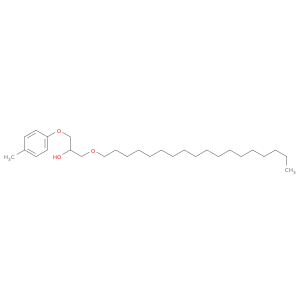2-Propanol, 1-(4-methylphenoxy)-3-(octadecyloxy)-