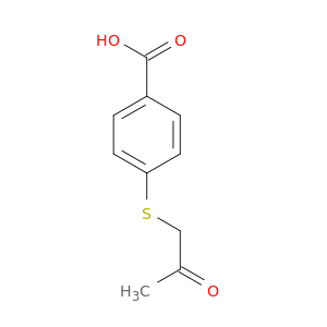 Benzoic acid, 4-[(2-oxopropyl)thio]-
