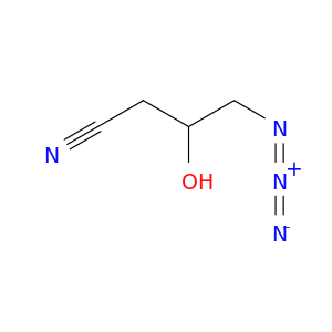 Butanenitrile, 4-azido-3-hydroxy-