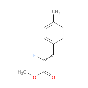 2-Propenoic acid, 2-fluoro-3-(4-methylphenyl)-, methyl ester