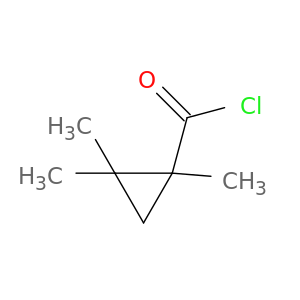 Cyclopropanecarbonylchloride, 1,2,2-trimethyl-