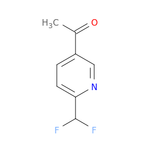 1-[6-(Difluoromethyl)pyridin-3-yl]ethan-1-one