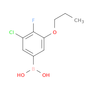 3-Chloro-4-fluoro-5-propoxyphenylboronic acid