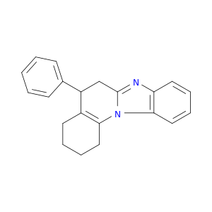 Benzimidazo[1,2-a]quinoline, 1,2,3,4,5,6-hexahydro-5-phenyl-