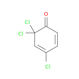 2,4-Cyclohexadien-1-one, 4,6,6-trichloro-