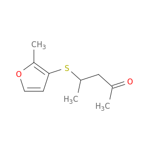2-Pentanone, 4-[(2-methyl-3-furanyl)thio]-