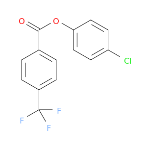 4-Chlorophenyl 4-(trifluoromethyl)benzoate