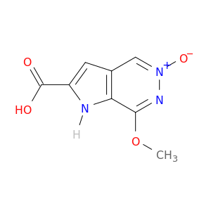 1H-Pyrrolo[2,3-d]pyridazine-2-carboxylicacid, 7-methoxy-, 5-oxide