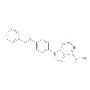 Imidazo[1,2-a]pyrazin-8-amine, N-methyl-3-[4-(phenylmethoxy)phenyl]-