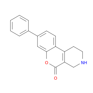 5H-[1]Benzopyrano[3,4-c]pyridin-5-one, 1,2,3,4-tetrahydro-8-phenyl-