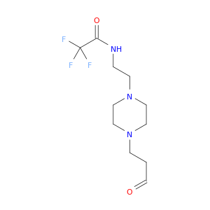 Acetamide, 2,2,2-trifluoro-N-[2-[4-(3-oxopropyl)-1-piperazinyl]ethyl]-