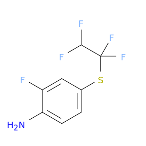 Benzenamine, 2-fluoro-4-[(1,1,2,2-tetrafluoroethyl)thio]-
