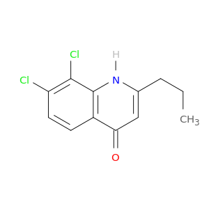 7,8-Dichloro-2-propyl-4-quinolinol
