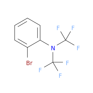 Benzenamine, 2-bromo-N,N-bis(trifluoromethyl)-