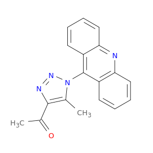 Ethanone, 1-[1-(9-acridinyl)-5-methyl-1H-1,2,3-triazol-4-yl]-