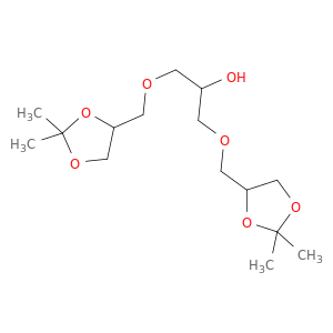 2-Propanol, 1,3-bis[(2,2-dimethyl-1,3-dioxolan-4-yl)methoxy]-