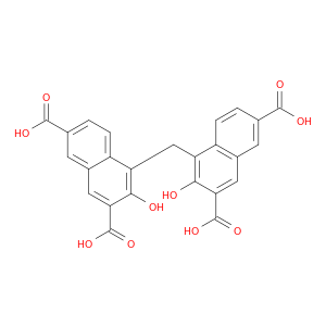 2,7-Naphthalenedicarboxylic acid, 4,4'-methylenebis[3-hydroxy-