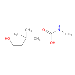 1-Butanol, 3,3-dimethyl-, methylcarbamate