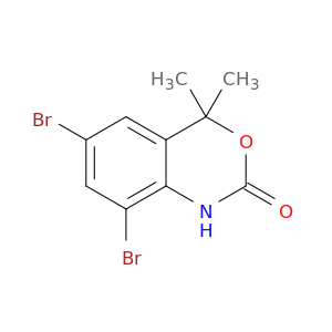 6,8-dibromo-4,4-dimethyl-1,4-dihydro-2h-3,1-benzoxazin-2-one