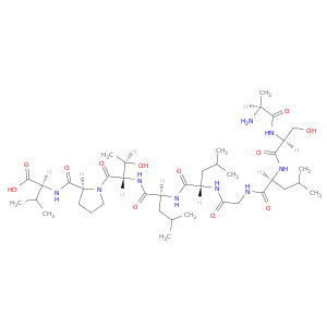 L-Valine, L-alanyl-L-seryl-L-leucylglycyl-L-leucyl-L-leucyl-L-threonyl-L-prolyl-