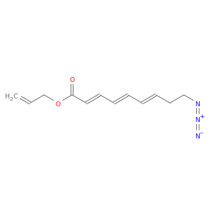 2,4,6-Nonatrienoic acid, 9-azido-, 2-propen-1-yl ester, (2E,4E,6E)-