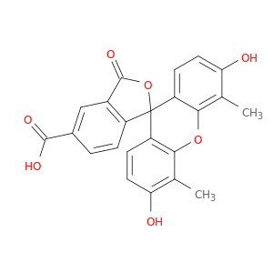 Spiro[isobenzofuran-1(3H),9'-[9H]xanthene]-5-carboxylicacid, 3',6'-dihydroxy-4',5'-dimethyl-3-oxo-