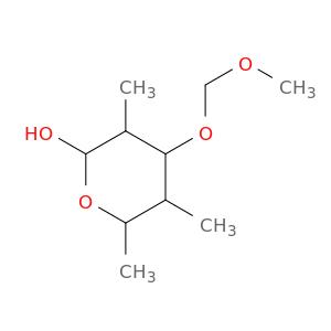 2H-Pyran-2-ol, tetrahydro-4-(methoxymethoxy)-3,5,6-trimethyl-