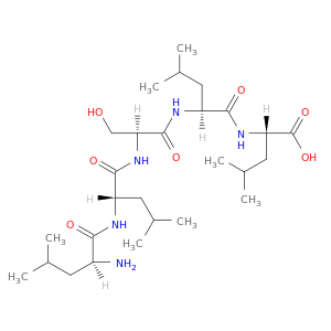 L-Leucine, L-leucyl-L-leucyl-L-seryl-L-leucyl-