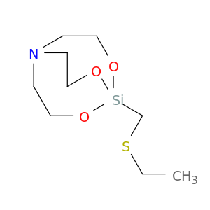 2,8,9-Trioxa-5-aza-1-silabicyclo[3.3.3]undecane, 1-[(ethylthio)methyl]-