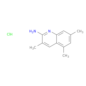 2-Amino-3,5,7-trimethylquinoline hydrochloride