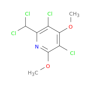 Pyridine, 3,5-dichloro-2-(dichloromethyl)-4,6-dimethoxy-
