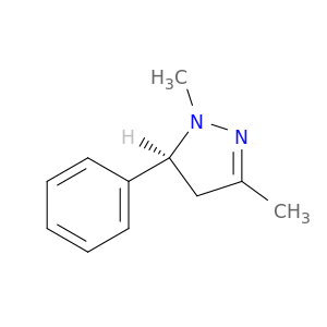 1H-Pyrazole, 4,5-dihydro-1,3-dimethyl-5-phenyl-, (S)-