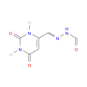 4-Pyrimidinecarboxaldehyde,1,2,3,6-tetrahydro-2,6-dioxo-, 4-(2-formylhydrazone)