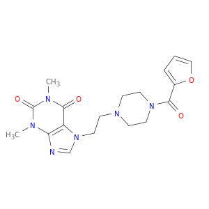 7-(2-(4-(2-FUROYL)-(PIPERAZIN-1-YL))ETHYL)THEOPHYLLINE