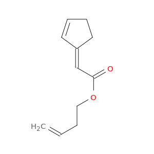Acetic acid, (2-cyclopenten-1-ylidene)-, 3-butenyl ester, (E)-