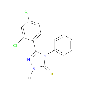 5-(2,4-二氯-苯基)-4-苯基-2,4-二氢-[1,2,4]三唑-3-硫酮